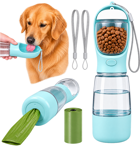 Botella 2 en 1 para Perros